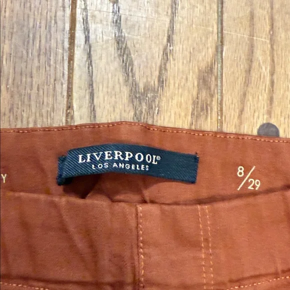 Liverpool Women's Skinny Jeans in Rust - Picture 2 of 6